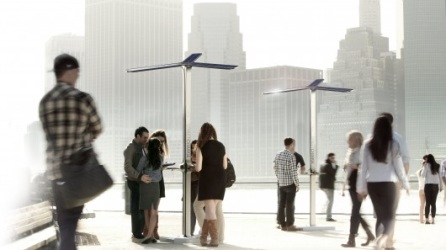 На улицах Нью-Йорка появятся портативные зарядные станции для мобильников
