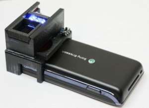 Мобильный телефон с детектором кишечной палочки