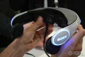 Новая разработка Sony - 3-D шлем
