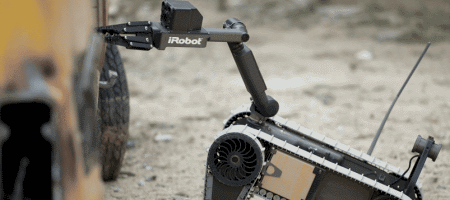 Новейшая военные роботы
