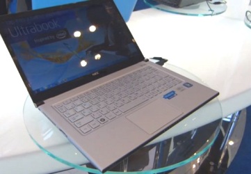 NEC представит ноутбук весом в 795 грамм