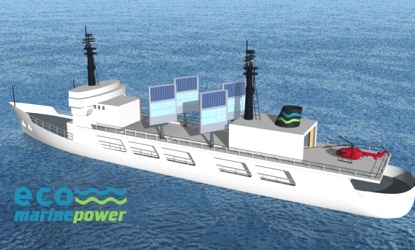 Корабли будут оснащать солнечными батареями