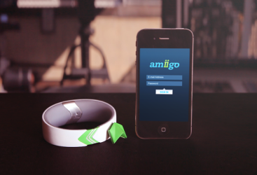Ammigo состоит из браслета, клипа и программного обеспечения для смартфона